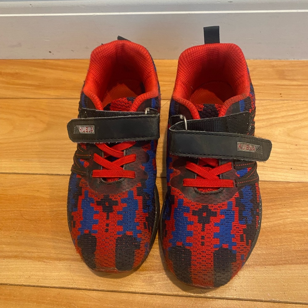 Vibrant Kids' Sneakers with Strap Closure